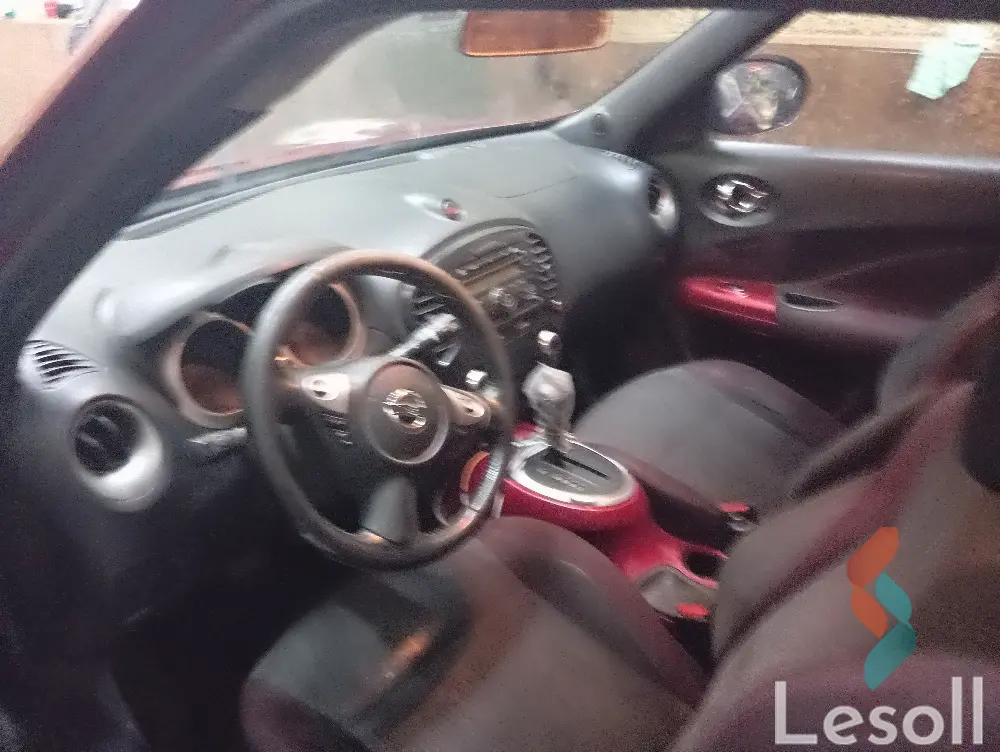 نيسان جوك اوتوماتك مستعملة أحمر موديل 2014