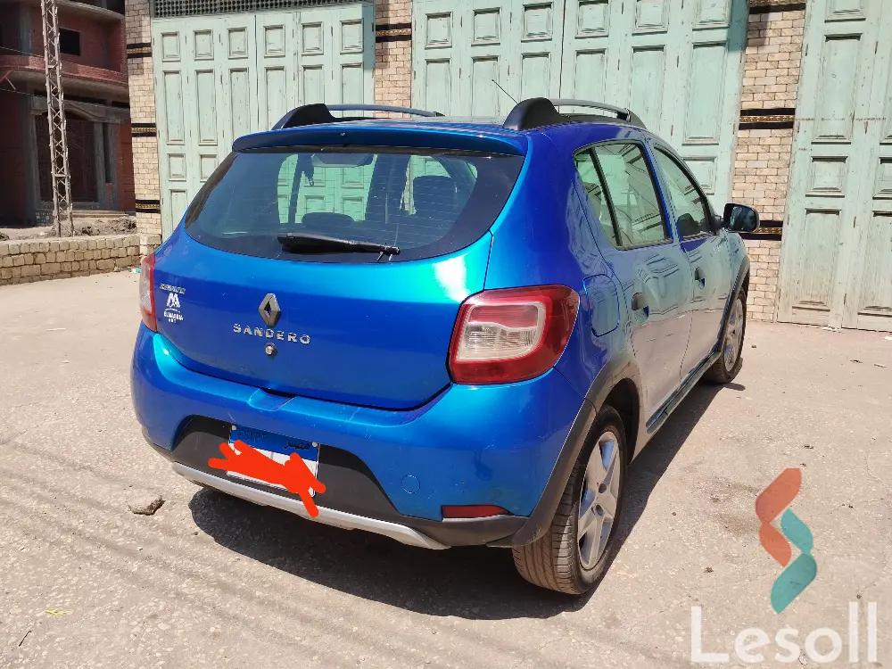 Renault sandero automatic used blue model 2016 - Image 3