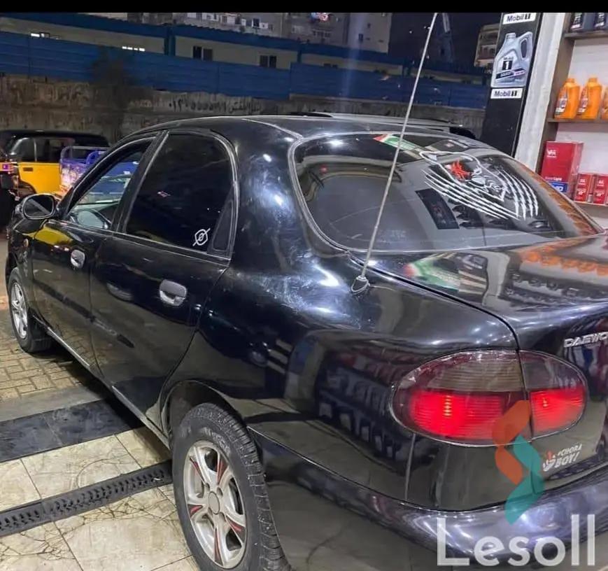 دايو لانوس مانيوال مستعملة أسود موديل 1999