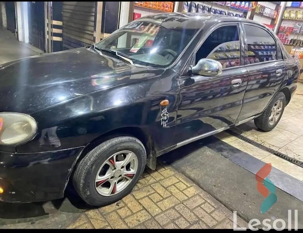 دايو لانوس مانيوال مستعملة أسود موديل 1999