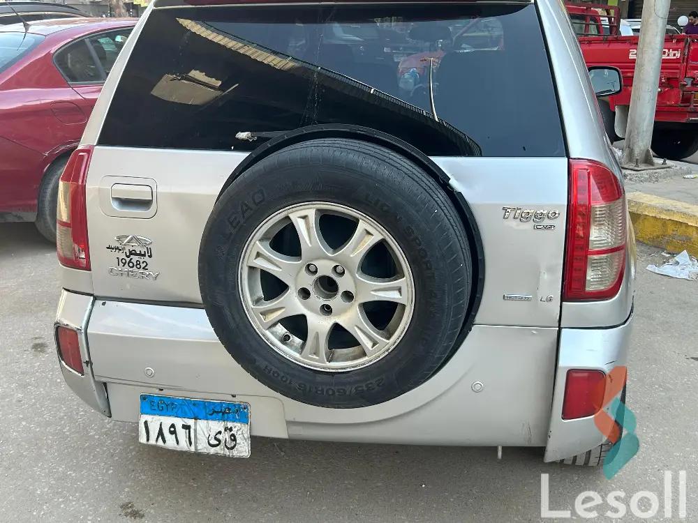 شيري تيجو 3 مانيوال مستعملة فضي موديل 2017