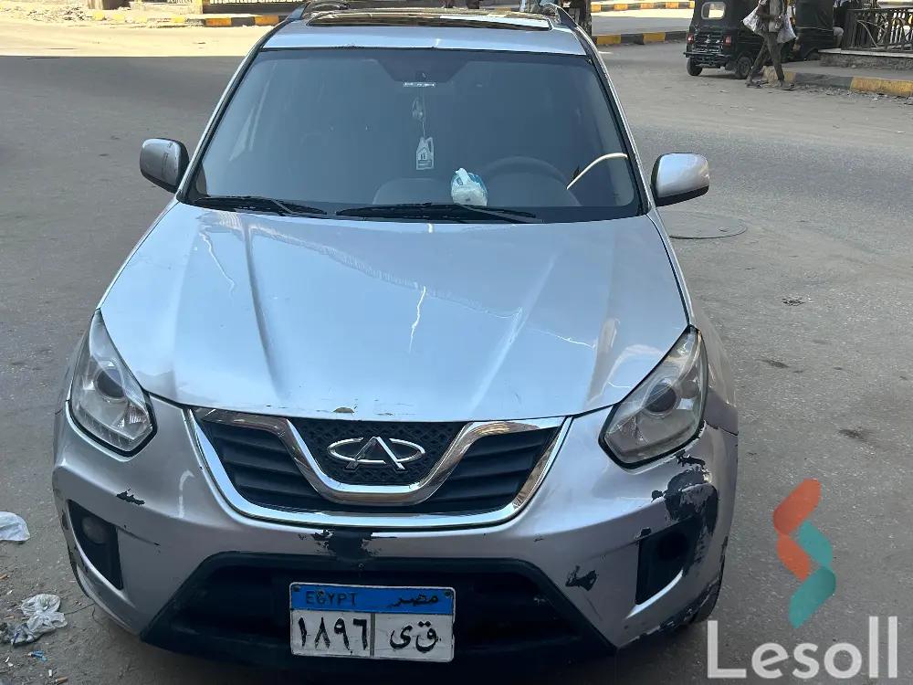 شيري تيجو 3 مانيوال مستعملة فضي موديل 2017