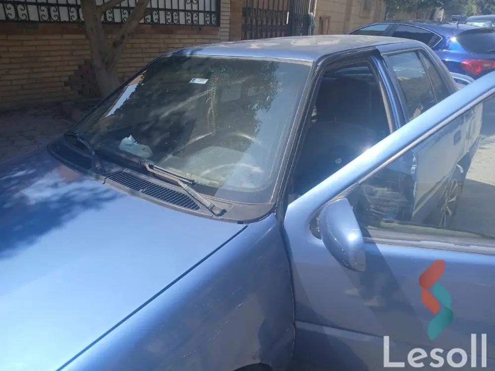 هيونداي أكسنت مانيوال مستعملة أزرق سماوي موديل 1997