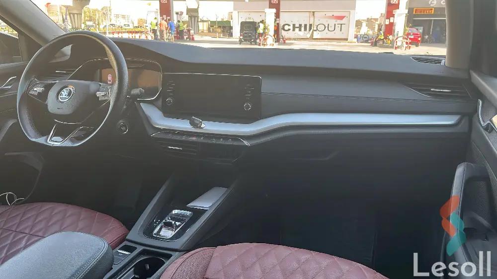 سكودا أوكتافيا اوتوماتك مستعملة أسود موديل 2022