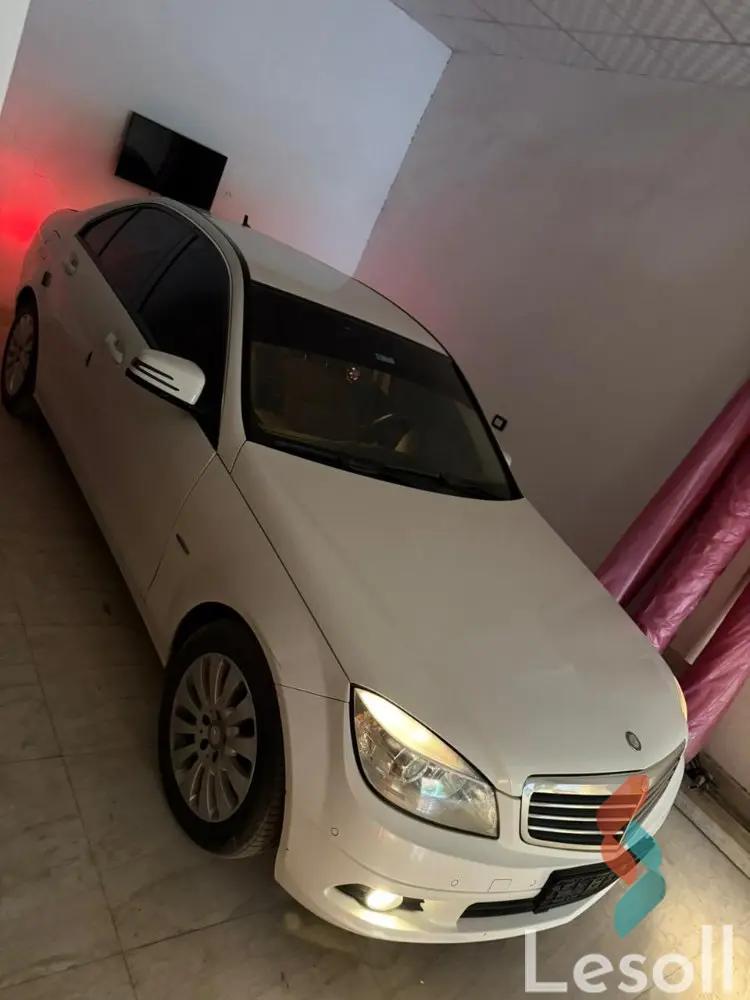 مرسيدس بنز ١٨٠ سي اوتوماتك مستعملة أبيض موديل 2010