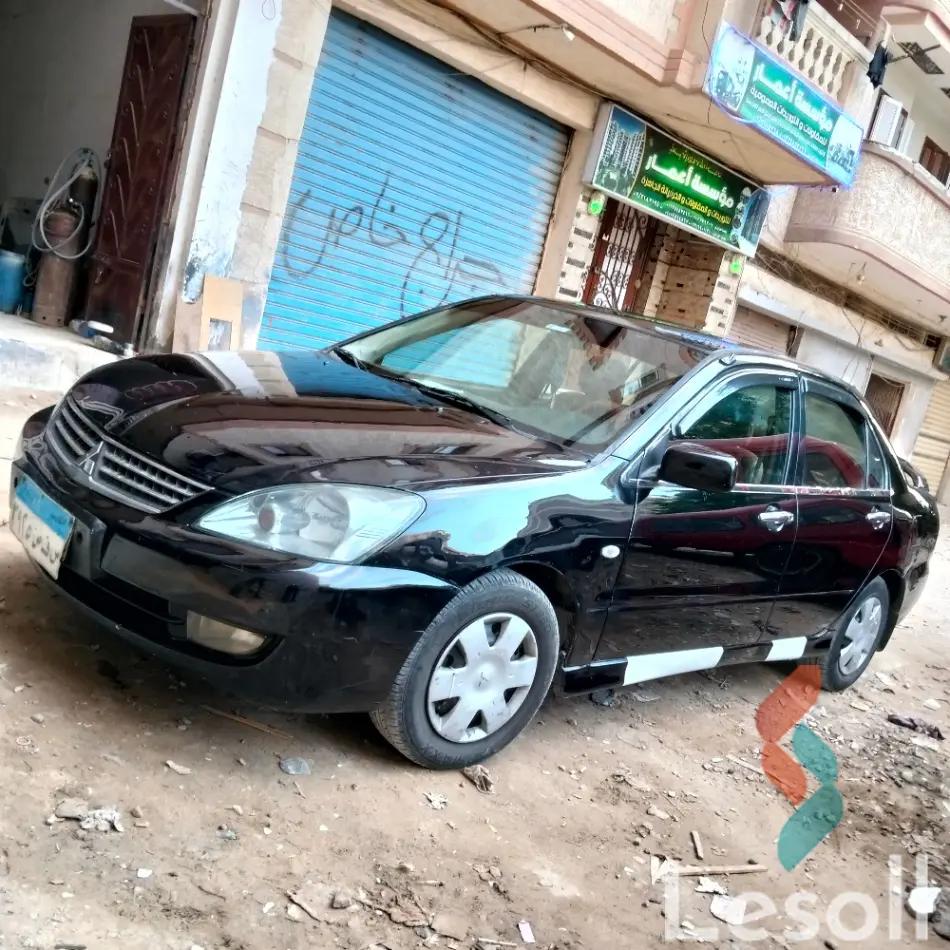 ميتسوبيشي لانسر اوتوماتك مستعملة أسود موديل 2007