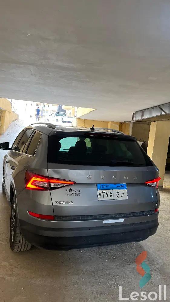 سكودا كودياك اوتوماتك مستعملة رمادي داكن موديل 2020