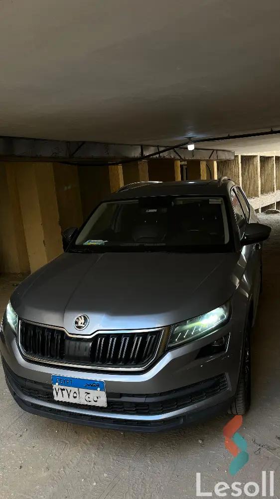 سكودا كودياك اوتوماتك مستعملة رمادي داكن موديل 2020