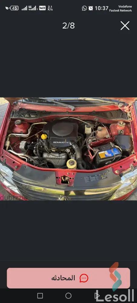 رينو لوجان مانيوال مستعملة نبيتي موديل 2010 - كل الصور