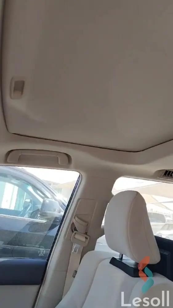 تويوتا لاندكروزربرادو اوتوماتك جديدة أبيض موديل 2023