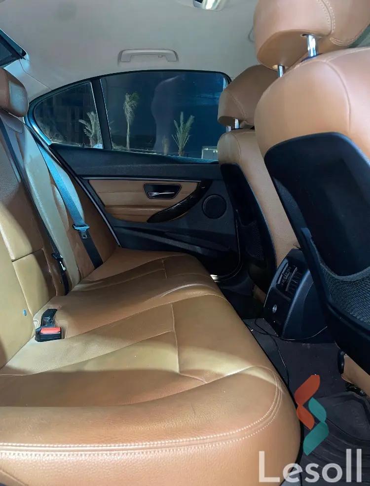 بي ام دبليو 320i اوتوماتك مستعملة رمادي داكن موديل 2013 - كل الصور