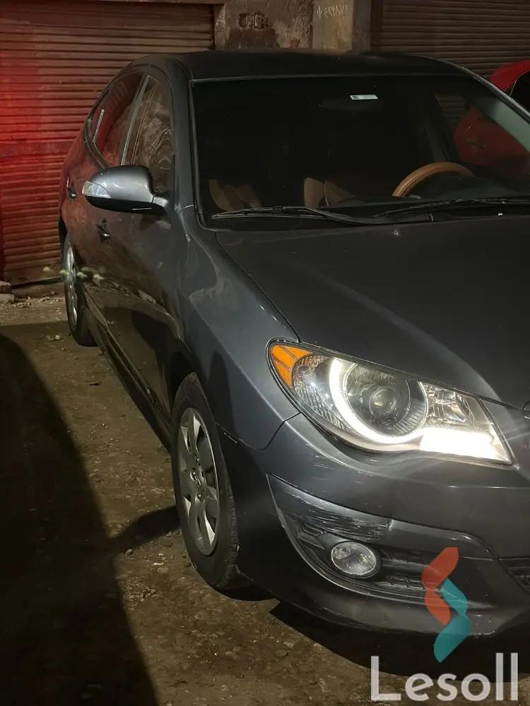 هيونداي إلنترا اوتوماتك مستعملة رمادي داكن موديل 2020