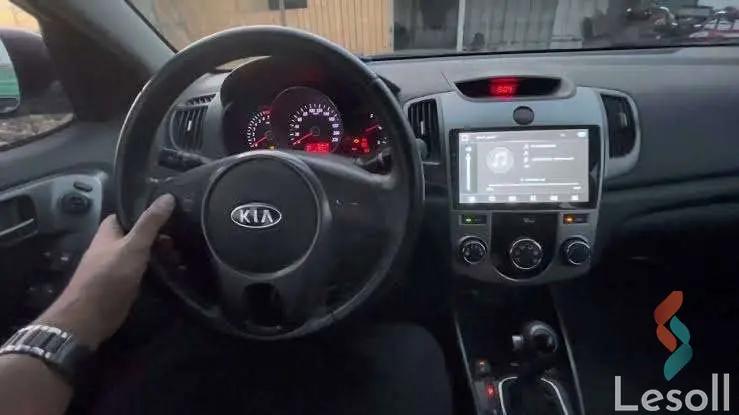 كيا سيراتو اوتوماتك مستعملة رمادي داكن موديل 2013