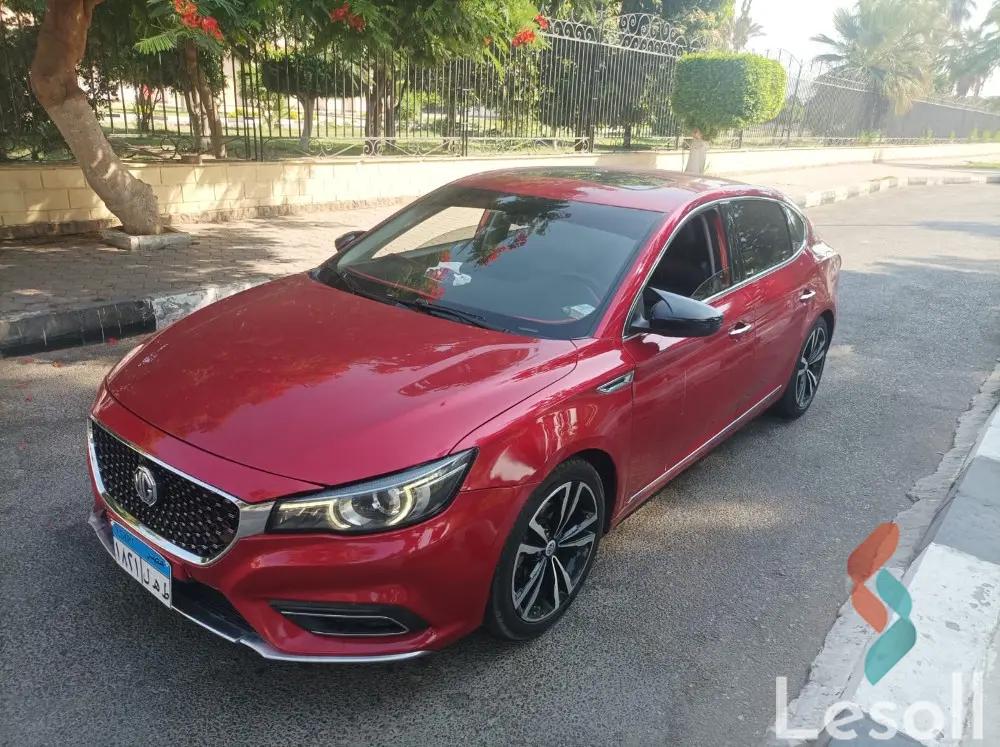 MG 6 automatic used maroon model 2021