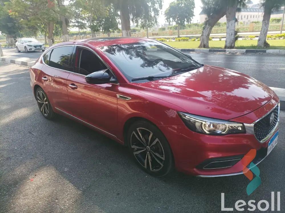 MG 6 automatic used maroon model 2021