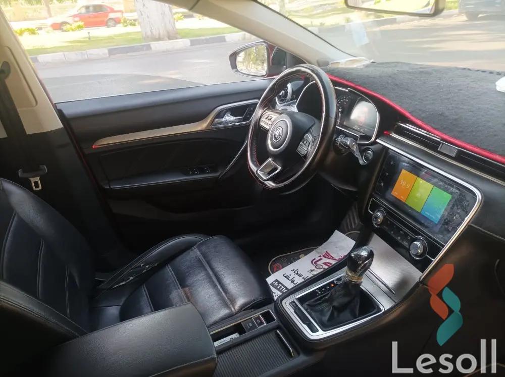 MG 6 automatic used maroon model 2021