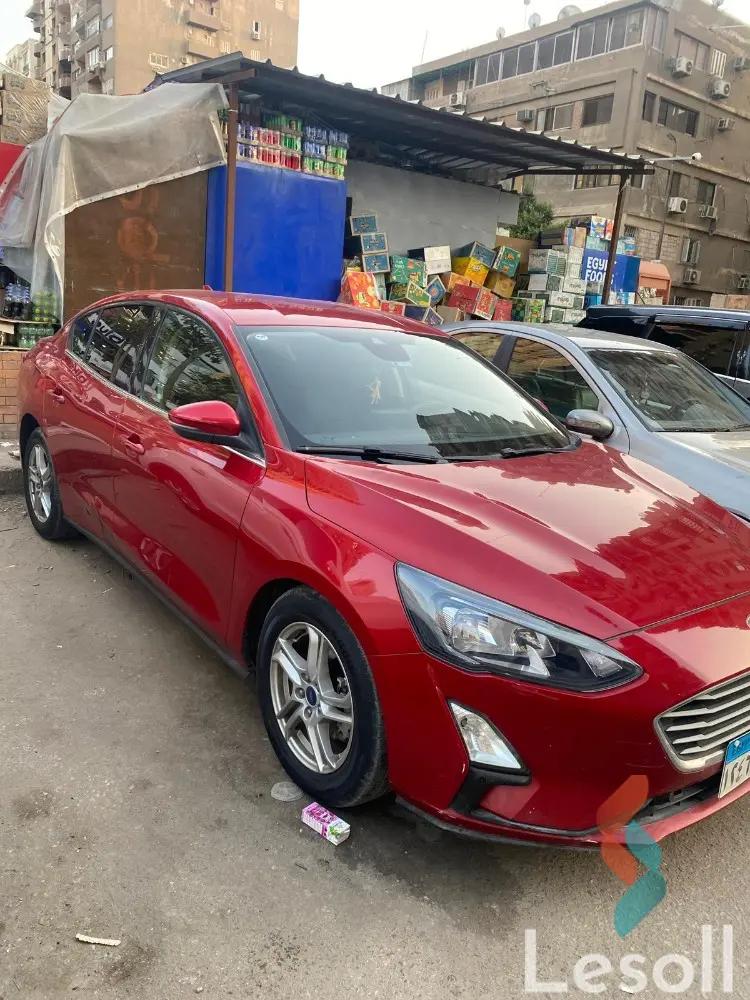 Ford focus automatic used red model 2022 - All Images