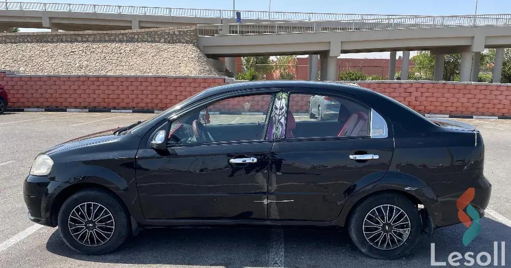 شيفروليه افيو مانيوال مستعملة أسود موديل 2010