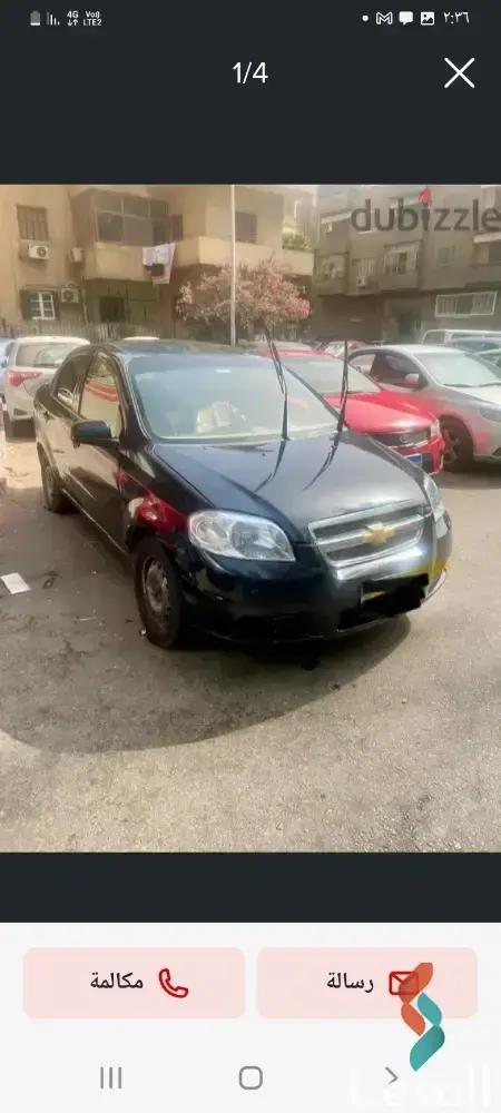 شيفروليه افيو اوتوماتك مستعملة أسود موديل 2013