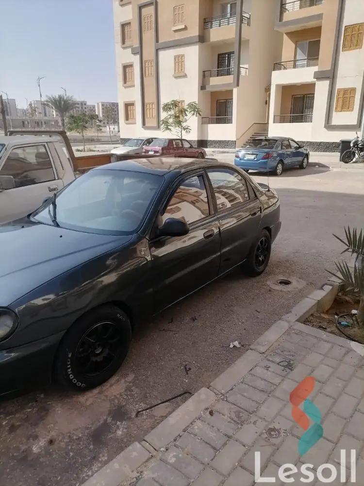 دايو لانوس مانيوال مستعملة أخضر موديل 1997