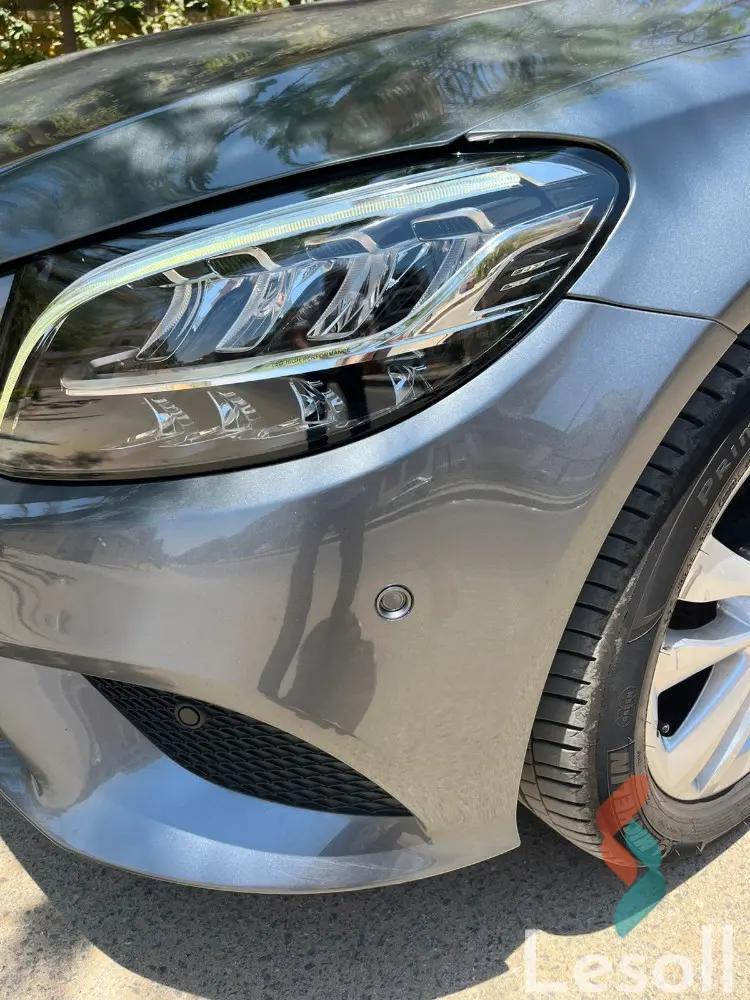 مرسيدس بنز ١٨٠ سي اوتوماتك مستعملة فضي موديل 2019