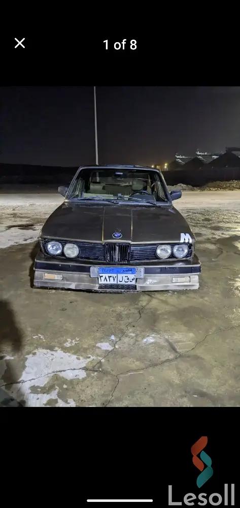 بي ام دبليو 520i مانيوال مستعملة بني موديل 1980