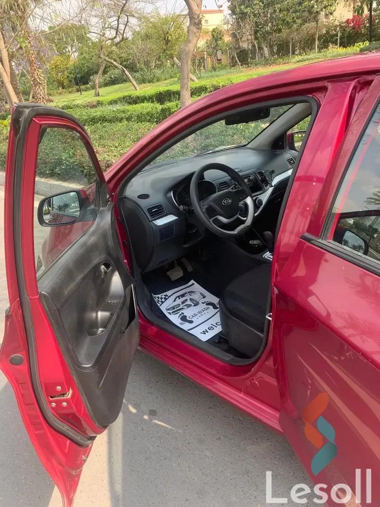 كيا بيكانتو اوتوماتك مستعملة بنفسجي موديل 2017