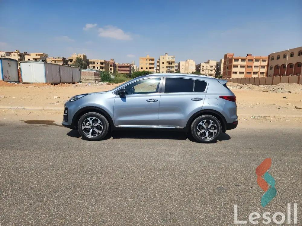 كيا سبورتاج اوتوماتك مستعملة فضي موديل 2021