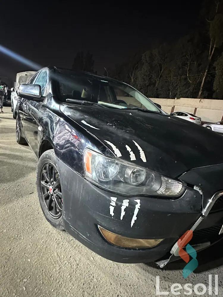 ميتسوبيشي لانسر اوتوماتك مستعملة أسود موديل 2014