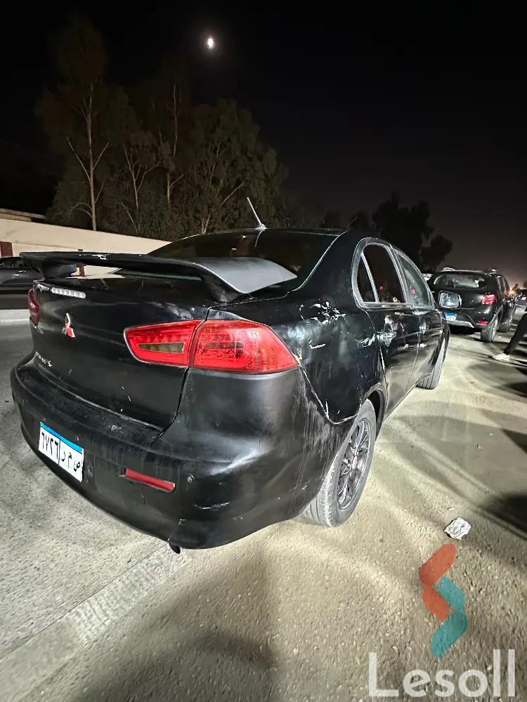 ميتسوبيشي لانسر اوتوماتك مستعملة أسود موديل 2014