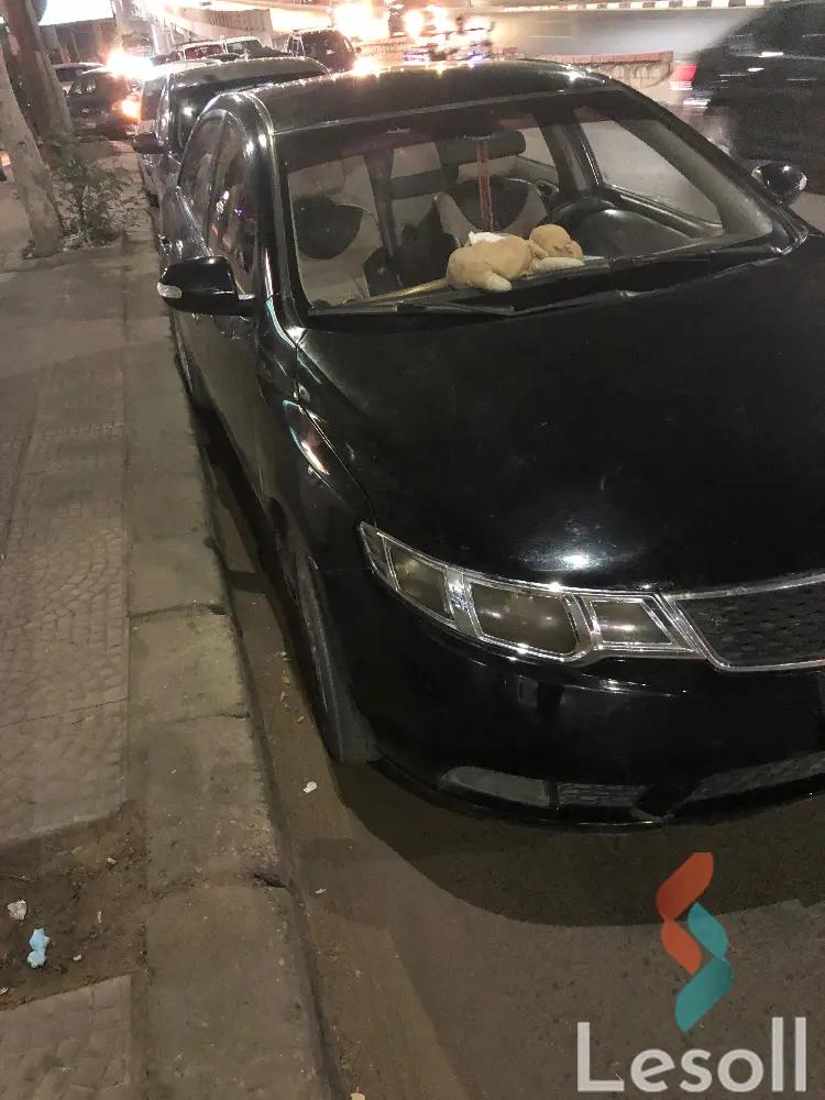 كيا سيراتو اوتوماتك مستعملة أسود موديل 2013