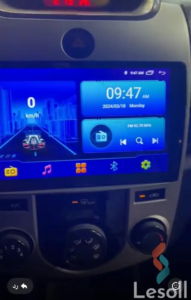 كيا سيراتو اوتوماتك مستعملة أسود موديل 2013