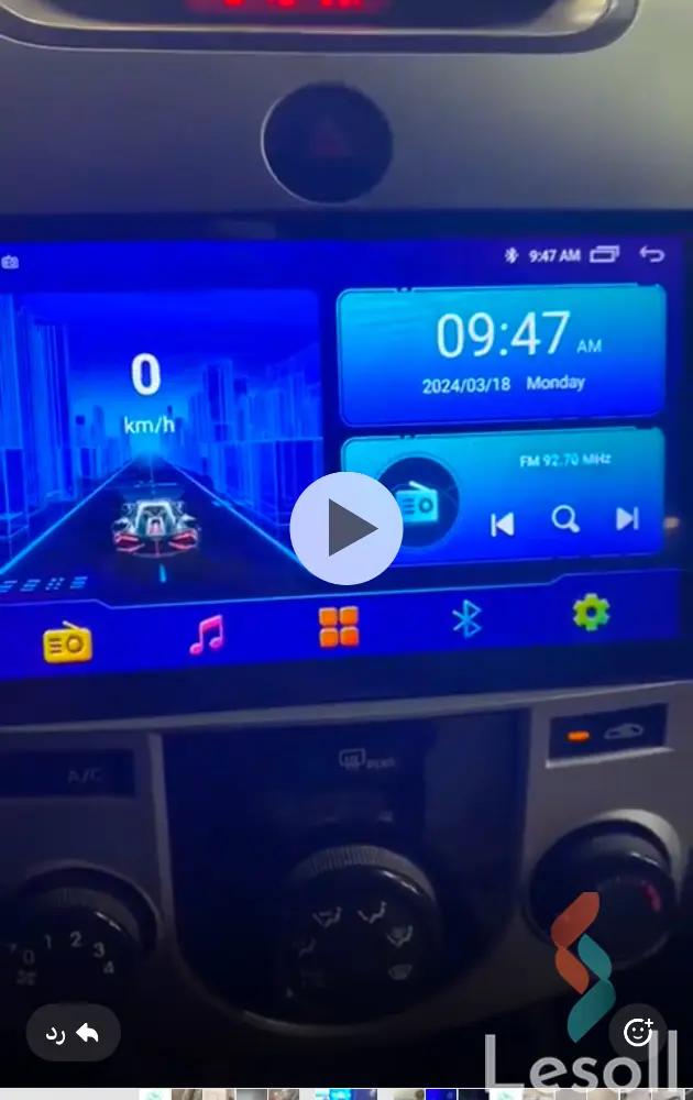 كيا سيراتو اوتوماتك مستعملة أسود موديل 2013