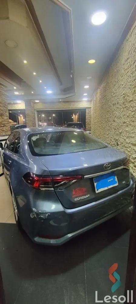 تويوتا كورولا اوتوماتك مستعملة أزرق سماوي موديل 2021