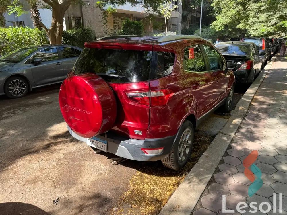 Ford ecosport s automatic used maroon model 2019 - Image 4