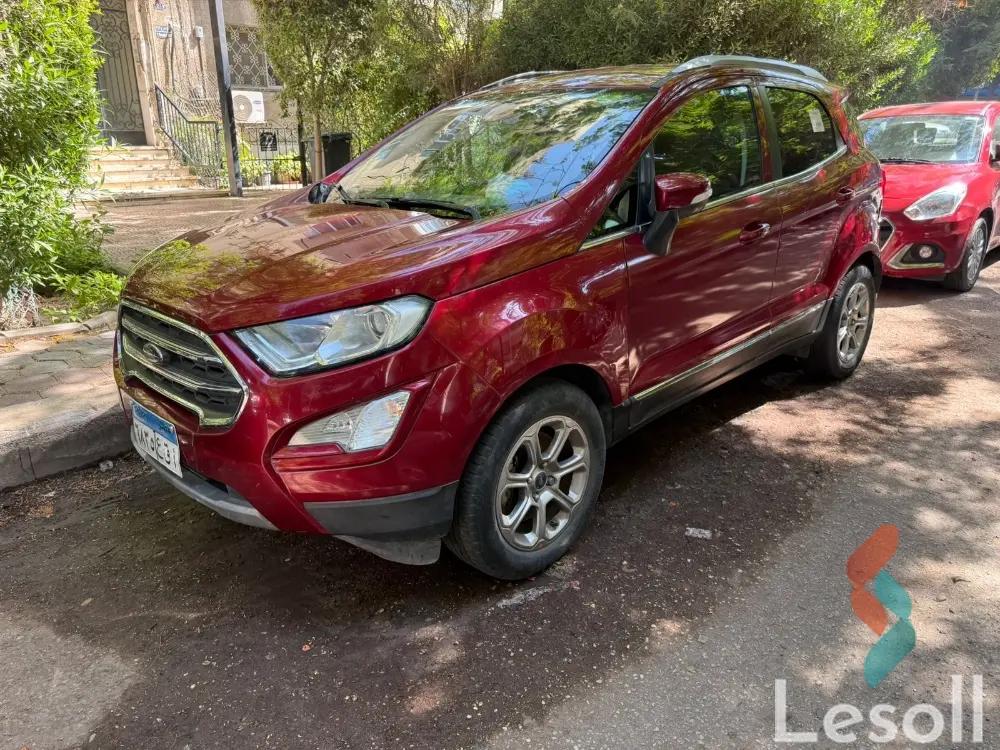 Ford ecosport s automatic used maroon model 2019 - Image 3