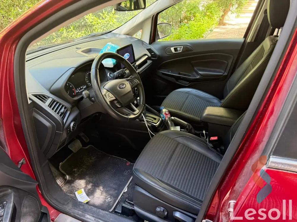 Ford ecosport s automatic used maroon model 2019 - All Images