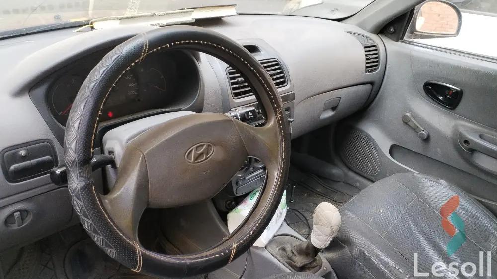 هيونداي فيرنا مانيوال مستعملة نبيتي موديل 2006