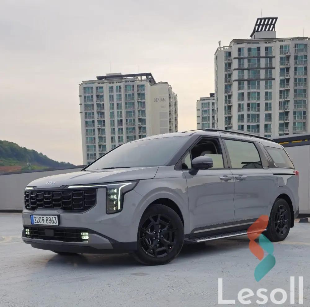 كيا كارنفال اوتوماتك جديدة رمادي داكن موديل 2025