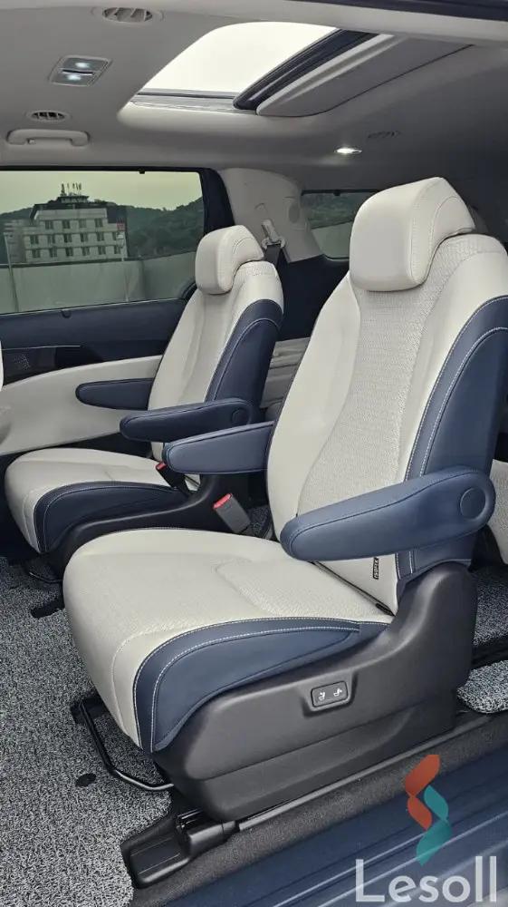 كيا كارنفال اوتوماتك جديدة رمادي داكن موديل 2025