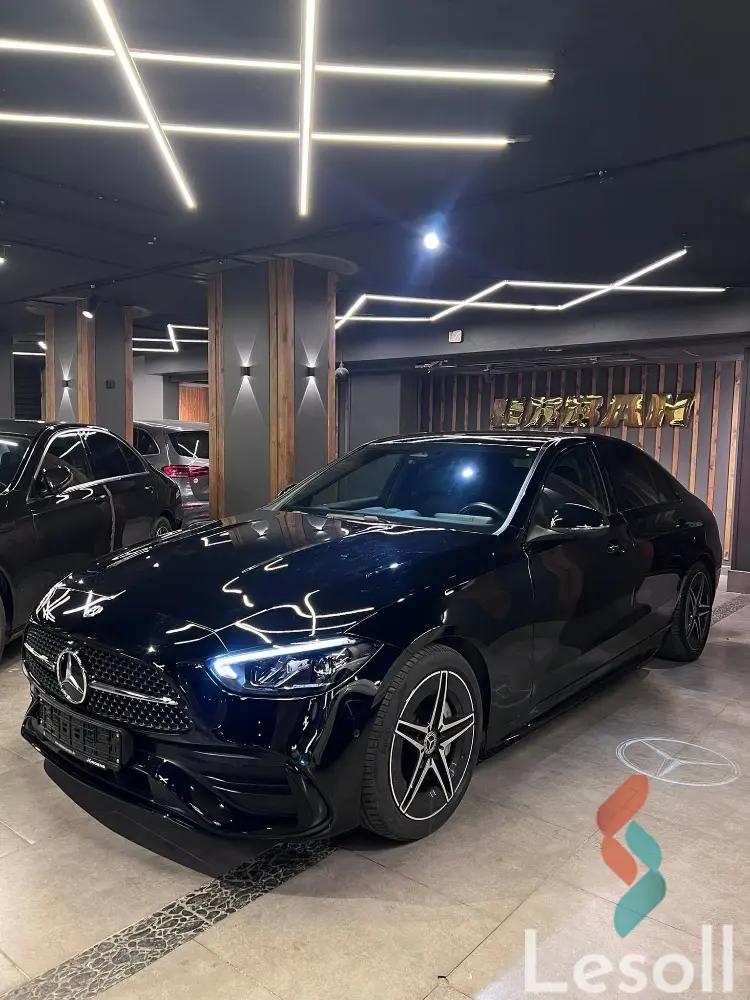 مرسيدس بنز ١٨٠ سي اوتوماتك جديدة أسود موديل 2025