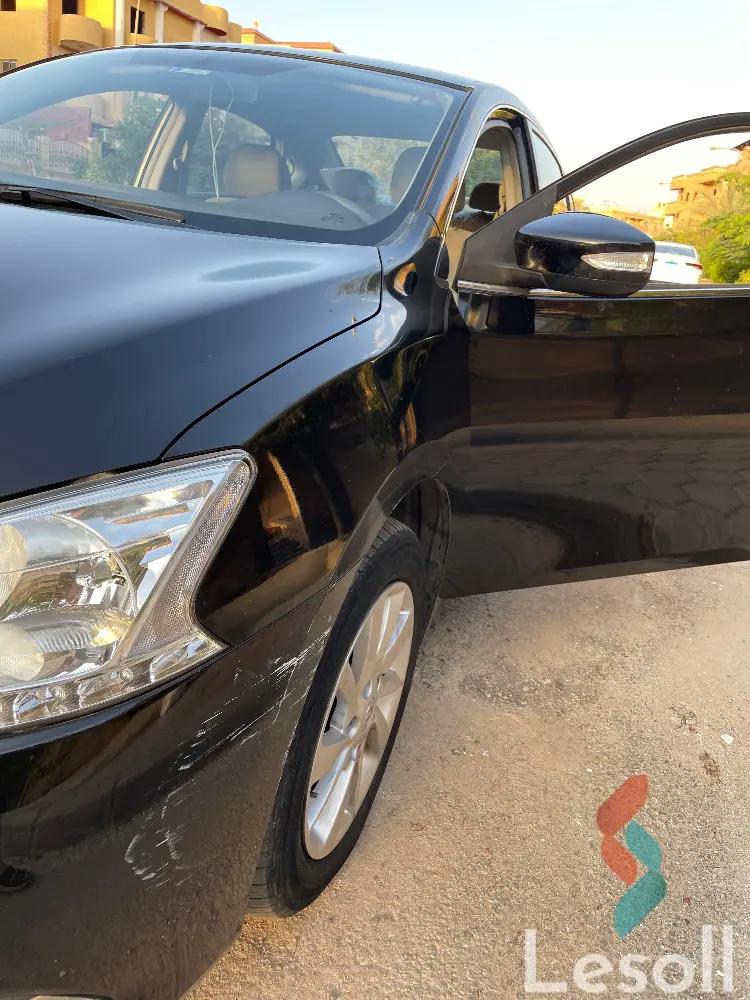 نيسان سنترا اوتوماتك مستعملة أسود موديل 2021