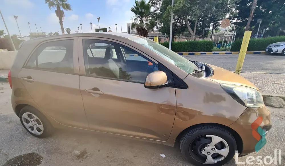 كيا بيكانتو مانيوال مستعملة أزرق موديل 2013