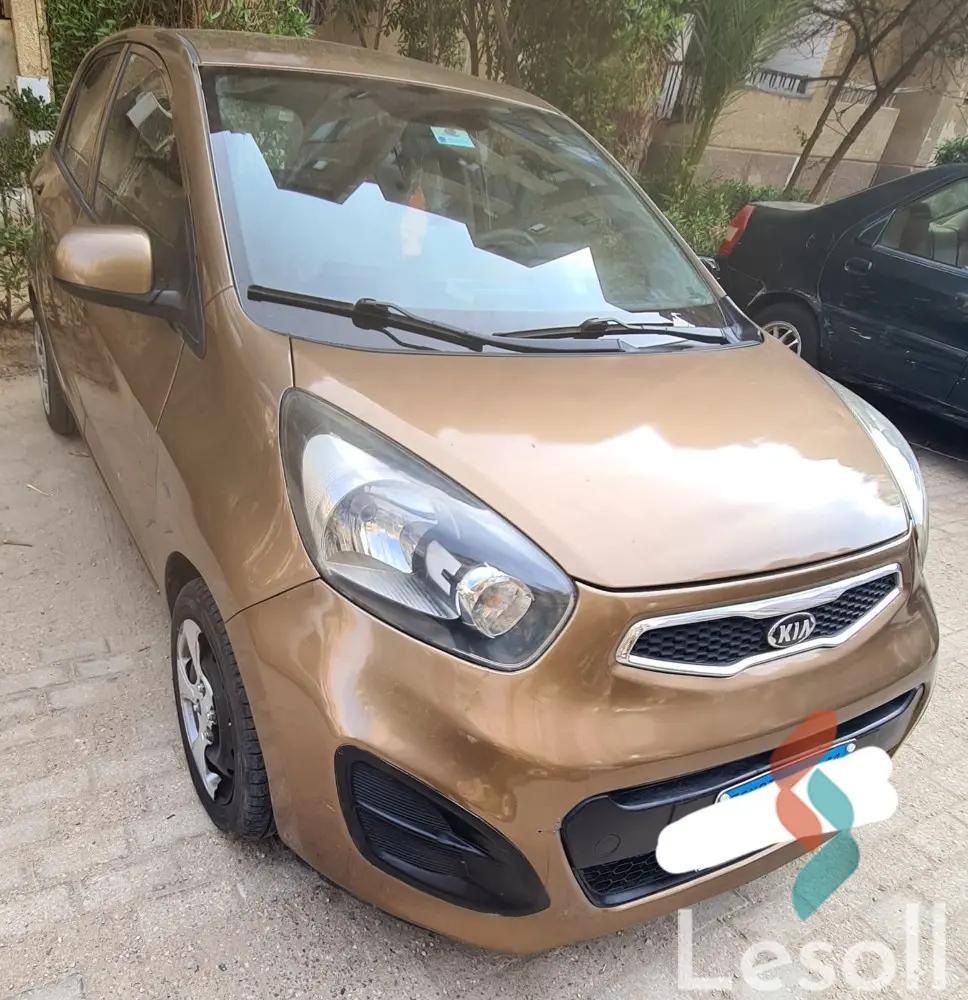 كيا بيكانتو مانيوال مستعملة أزرق موديل 2013