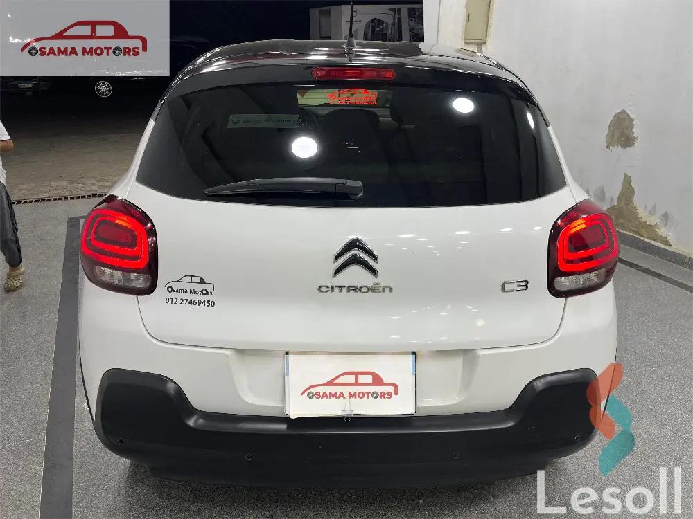 ستروين سي3 اوتوماتك مستعملة أبيض موديل 2022