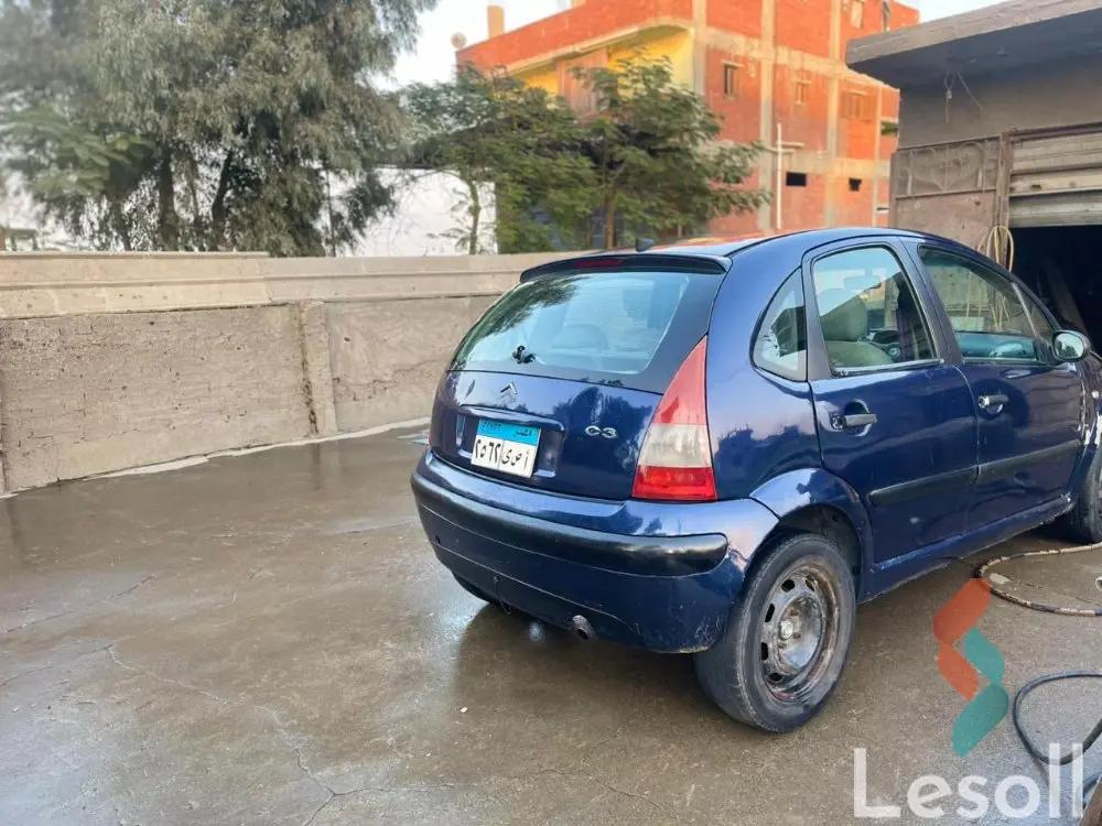 ستروين سي3 مانيوال مستعملة كحلي موديل 2004 - كل الصور