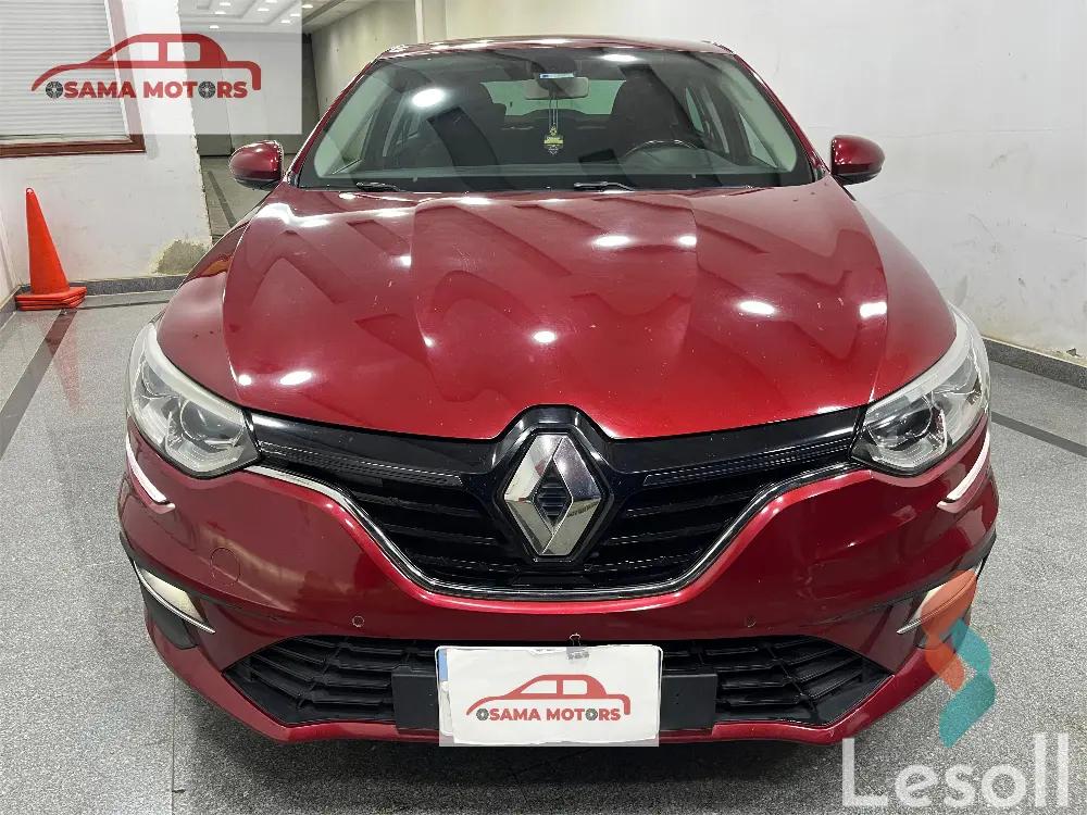 رينو ميجان اوتوماتك مستعملة أحمر موديل 2022