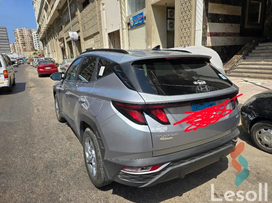 هيونداي توسان اوتوماتك مستعملة فضي موديل 2022