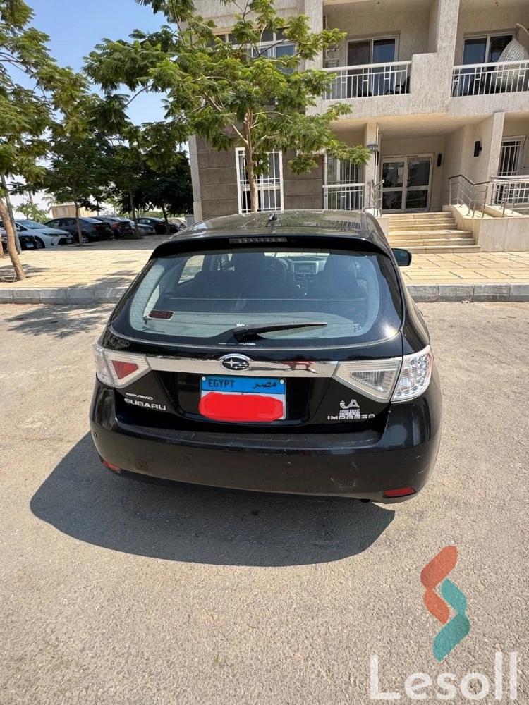 سوبارو إمبريزا اوتوماتك مستعملة أسود موديل 2008