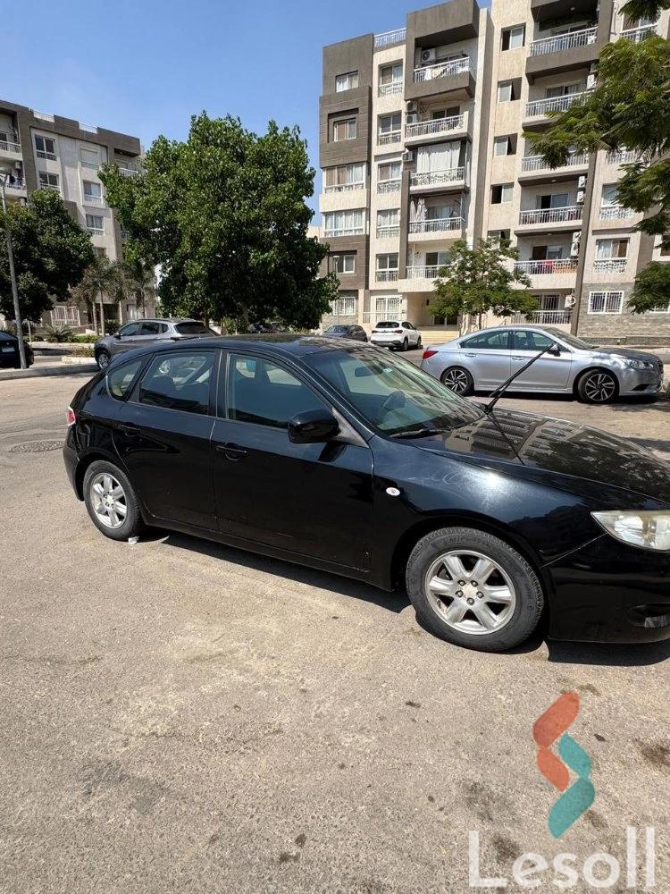 سوبارو إمبريزا اوتوماتك مستعملة أسود موديل 2008